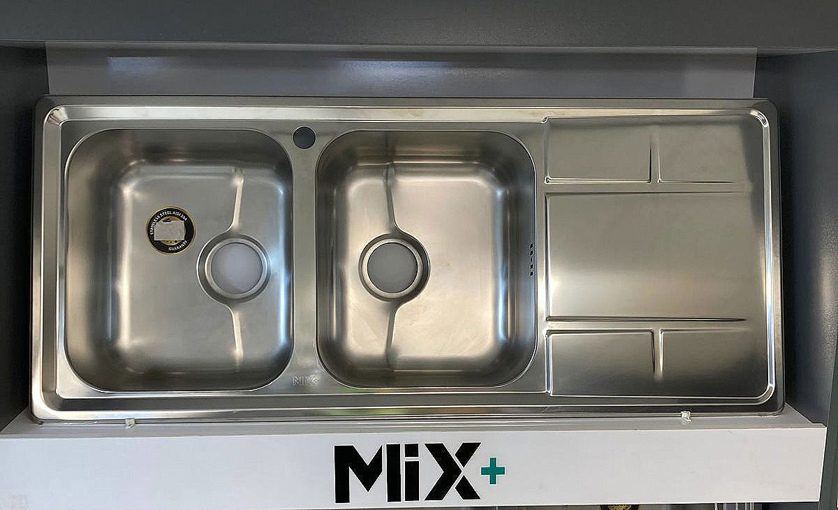 سينک ميکس 8052Pفانتزي چپ 116*50توکار