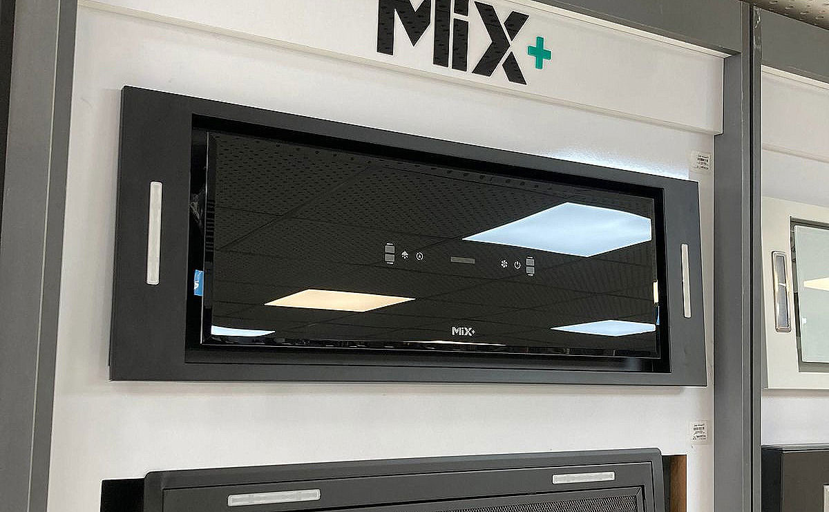 هود مخفي ميکس H104مشکي80CM