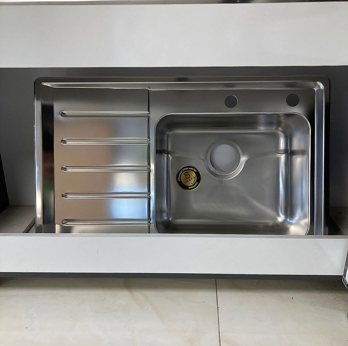 سينک ميکس 6072P45نيمه فانتزي راست 80*50